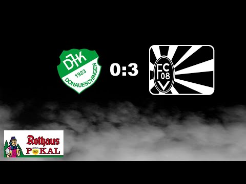 HIGHLIGHTS | DJK Donaueschingen - FC 08 Villingen | SBFV-Pokal 2022/23, Runde 2
