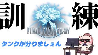 出来る気ゼロ！タンク訓練を試みてみます！「ファイナルファンタジーXIV」　【ぐちこ】※ネタバレ注意