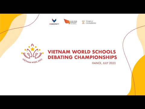 Vietnam WSDC 2023 Grand Final - USA vs Canada