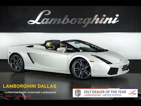 2007 Lamborghini Gallardo Spyder Baloon White LT0969