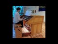 Postlude: Fugue on "Jesu, Dulcis Memoria" - Pamela Decker. Susanna Valleau on the Ortloff Organ.