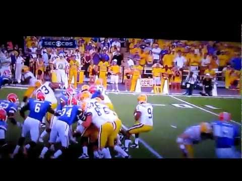 Surprise "Non-Tebow" LSU Jump Pass (LSU vs. Florida) 10.08.11