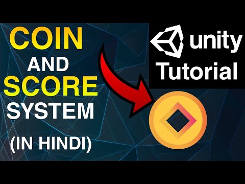Easy COIN and SCORE System In Unity | Unity game development Tutorials for beginners