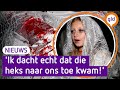 KINDEREN schrikken van HALLOWEEN spooktocht in Tiel