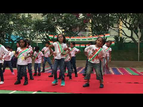 Group dance on "Dil hai Hindustani " Harsha Landmark 15th August 2018