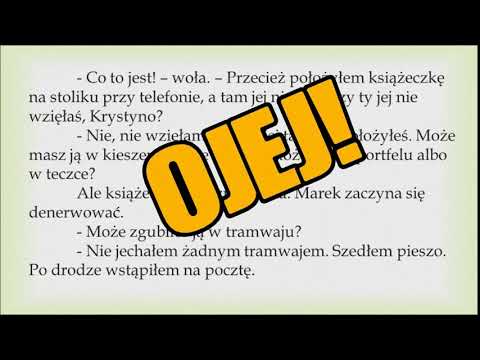 POniedziałek PO POlsku - Odcinek #34.  Czytanie  ///  język polski /// learn Polish with fun stories