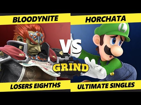 The Grind 126 Online Losers Top 8 - Bloodynite (Ganondorf) Vs Horchata (Luigi) Smash Ultimate - SSBU
