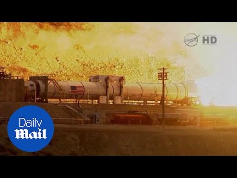 NASA tests the SLS QM-1; the world's most powerful rocket ever - Daily Mail