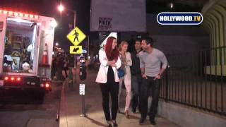 EXCLUSIVE: Maksim Chmerkovskiy And Erin Andrews At Isla