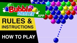 Bubble Shooter FREE Online Game Rules? How to play