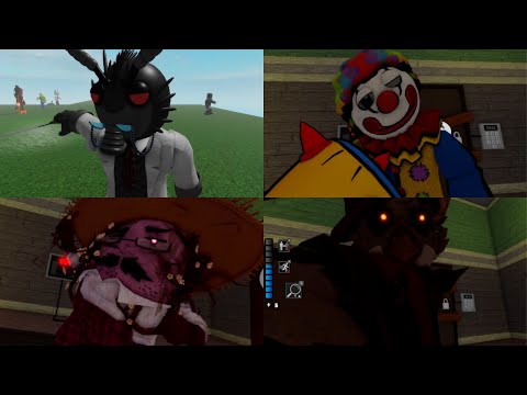 ALL JUMPSCARES IN THE MRS.P CAMPAIGN REWARDS! (FYODOR, CLASSIC CLOWNY, FARMER P, TOMLINSON)
