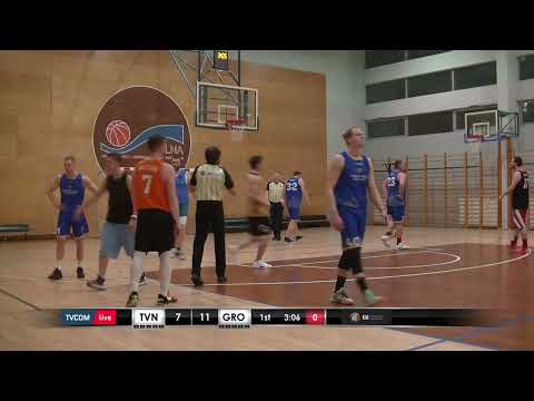 Cały mecz: TVN vs Group One - II Liga Warszawa - 22.03 - Koszykarska Liga Biznesu