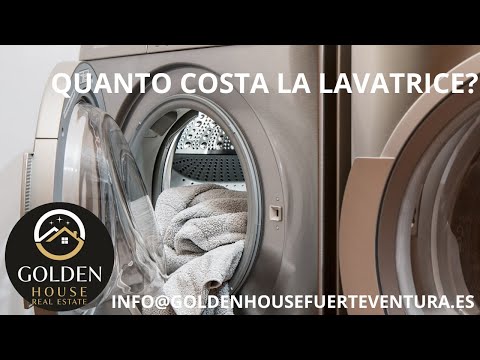 QUANTO COSTA? La lavatrice #goldenhousefuerteventura #fuerteventura #comprarecasaafuerteventura