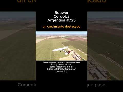 Bouwer, Cordoba desde el Microsoft Flight Simulator #bouwer #cordoba #msfs #joaha45 #argentina