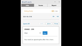 BriefCatch 2.0 Demo