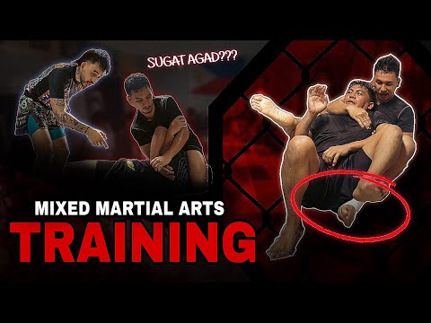 𝐙𝐀𝐊𝐈 𝐌𝐎𝐕𝐄𝐒 - First MMA Training : SUGAT AGAD!