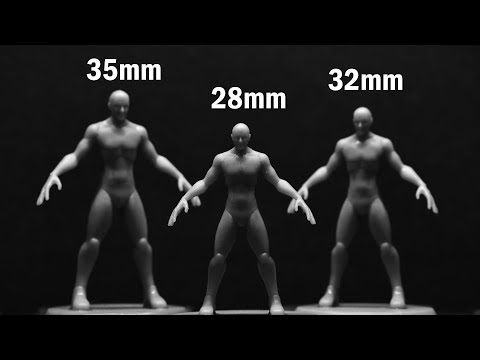 Scale for 3D Printed Miniatures