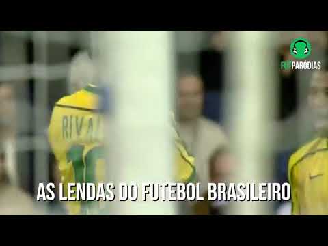As lendas do futebol brasileiro/paródia vamos pra gaiola