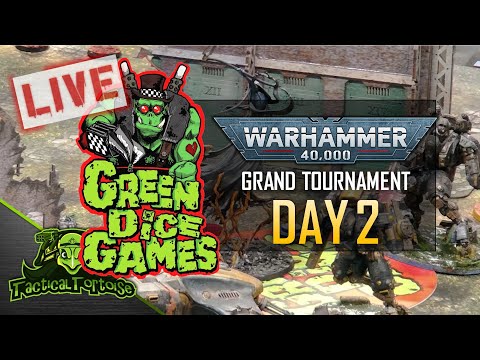 🔴Winter Ruin Grand Tournament | Day 2 | Live 40k Tournament Coverage