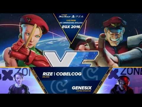 Rize Cobelcog (Cammy) vs Genesix (Bison) - EGX 2016 - Pools Day 2