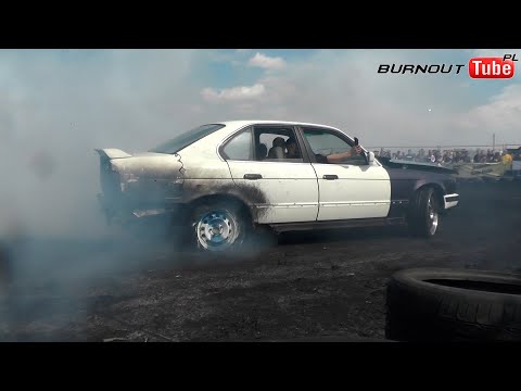 Finał pokazu mocy PRO - BMW E34 525 "PABLO" - Majówka z BMW Toruń 2025
