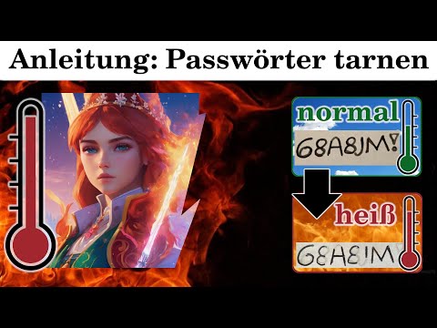 Geheimschrift erstellen, die erst durch Hitze lesbar wird - Anleitung