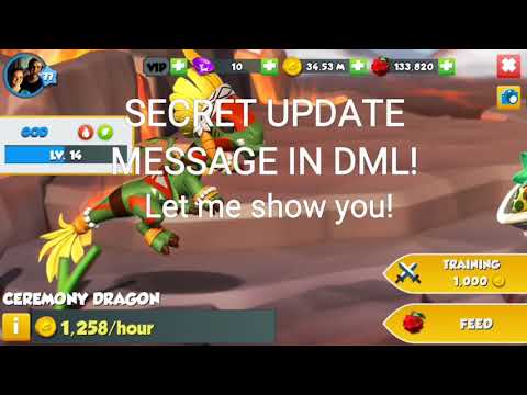 New SECRET UPDATE MESSAGE Found In DML! (OMG SO COOL!!!)