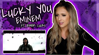 LUCKY YOU- EMINEM FT. JOYNER LUCAS [REACTION]