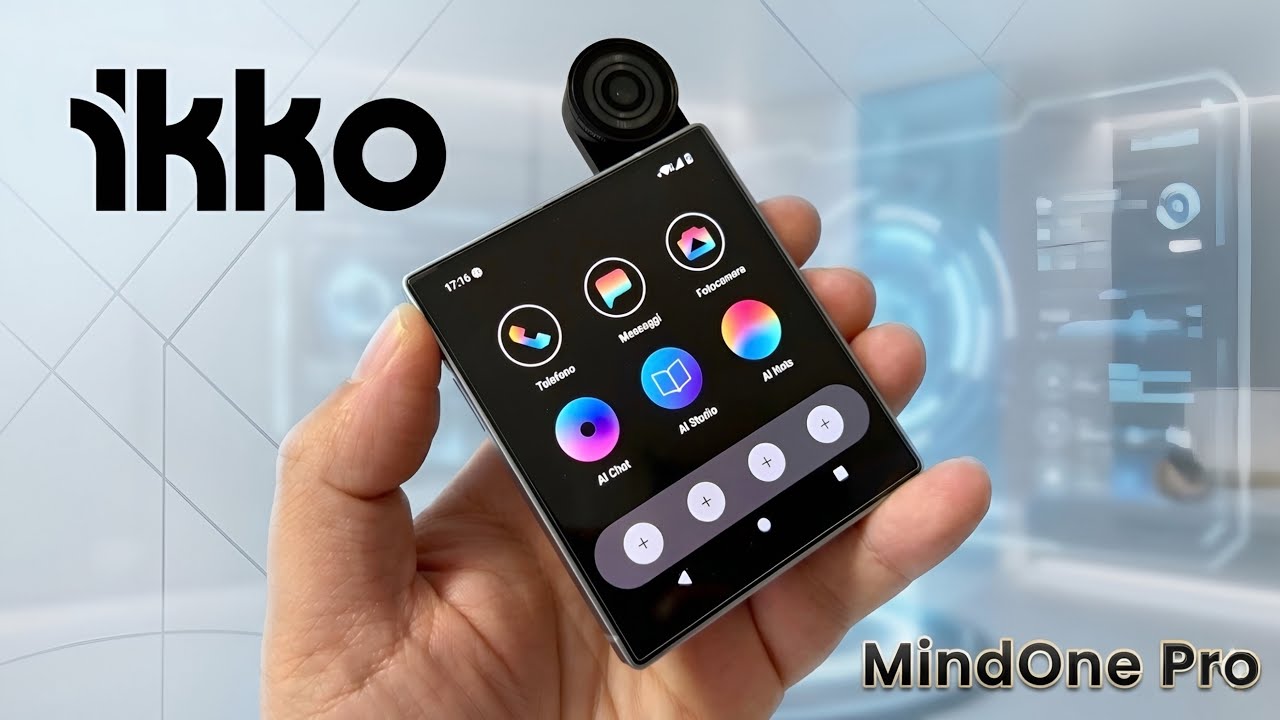 IKKO MindOne Pro Smartphone AI - Unboxing and Hands-On