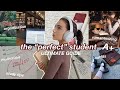 how to be an A student (as a procrastinator) & romanticize school 📚🧸study tips & habits