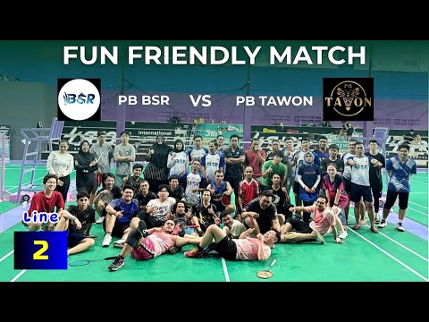 Line 2 ~ SPARRING PB TAWON vs PB BSR 18 Okt 2025, GOR Marvell Surabaya