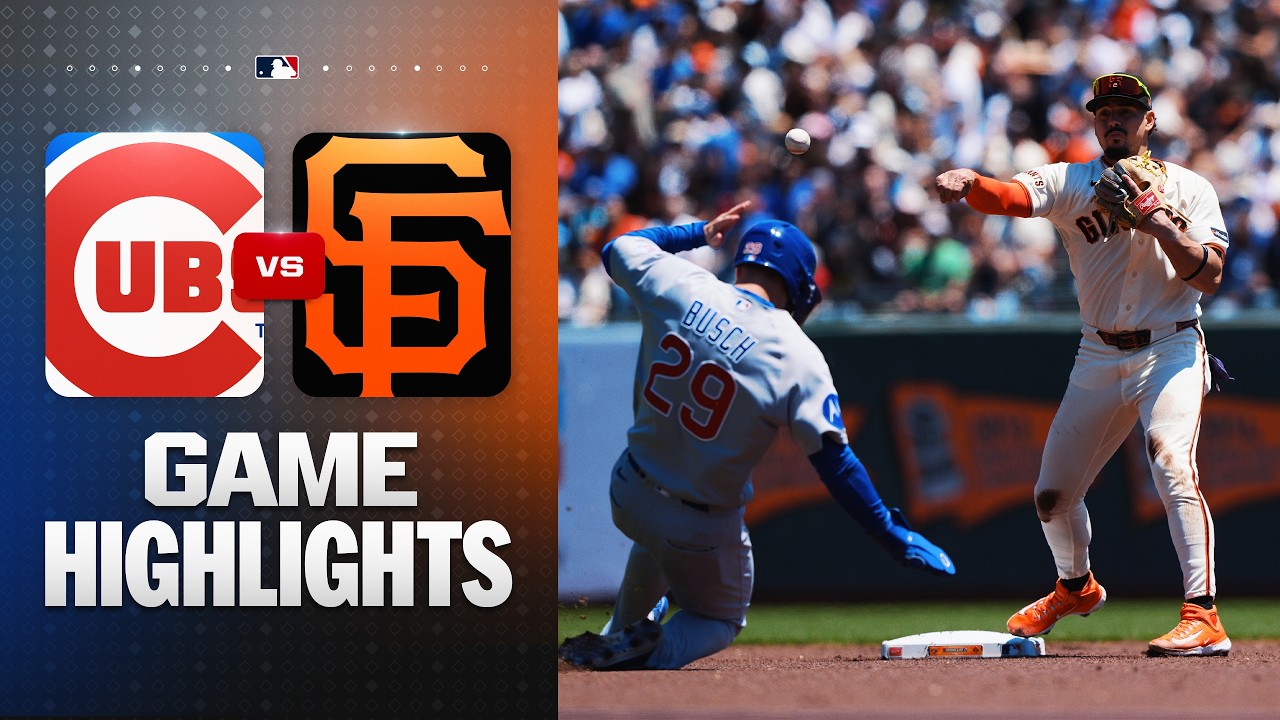 Cubs vs. Giants Game Highlights (6/14/26) | MLB Highlights