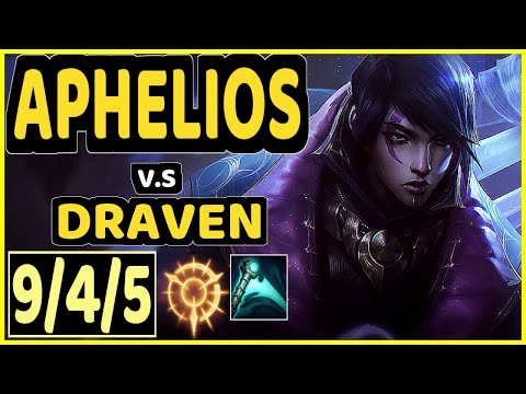 INNAXE (APHELIOS) vs DRAVEN - 9/4/5 KDA BOTTOM ADC GAMEPLAY - EUW Ranked GRANDMASTER