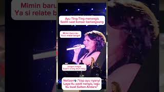 Download lagu Ayu Ting-Ting menangis haru saat konser #shortvideo #trending #ayutingting #raffiahmad #viralvideo mp3