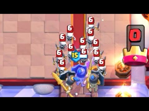 LEVEL 15 GUARDS VS LEVEL 6 SKELETONS