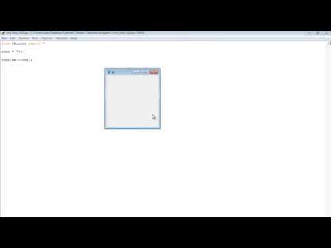 How To Create A Root Window Using Pythons Tkinter Python Tkinter Programming