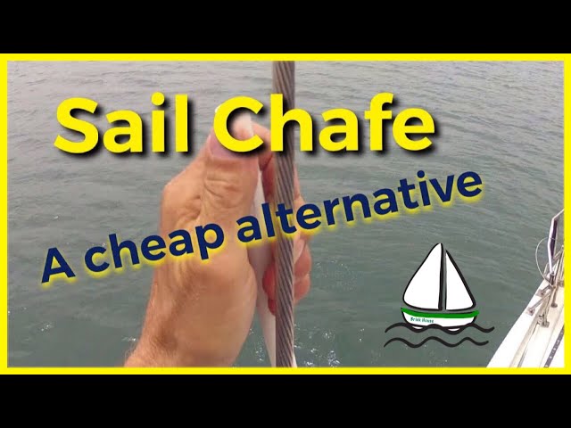 Fixing Sailboats -Tips to fix Sailboat Rigging Chafe with PVC tubing. Patrick Childress Sailing #2