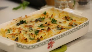 Սպանախով և Պանրով Պաստա - Spanakhov & Panrov Pasta (Pasta with spinach and cheese)