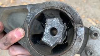 Dodge Neon SRT4 upper motor mount install