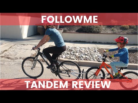 FollowMe Tandem Review: A Safer, Easier Way To Bike With Kids In Traffic!