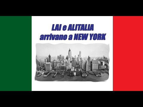 LAI and ALITALIA fly to New York