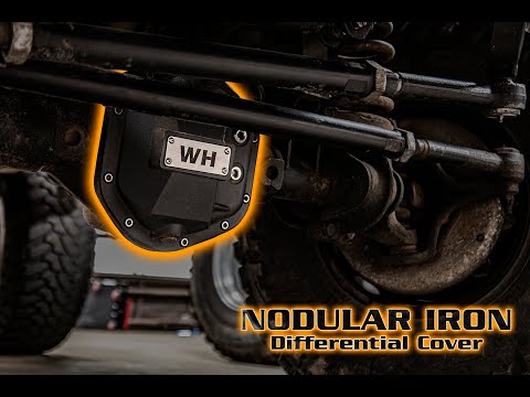 WH Nodular Iron Differential Cover For Use With Dana 44