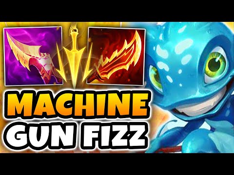 FIZZ JUNGLE BUT MY AUTO ATTACKS DEAL 1000+ DAMAGE! (3.00 ATTACK SPEED)