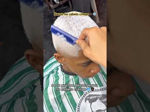 It snowed on my curly hair👨🏿‍🦱❄️ link to my course at BiO📚#it snowed #curlyhair #toner #fyp