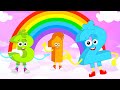 Rainbow Colors Song Kids Learning Videos More Nursery Rhymes