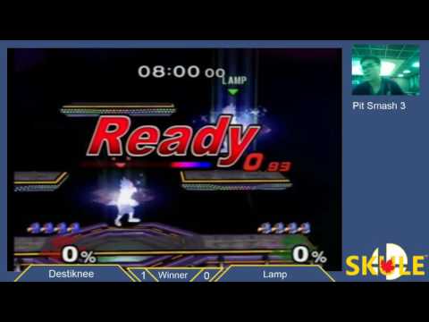 Pit Smash 2.3 Melee - Destiknee(Blue) vs Lamp(Falco)