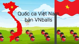 Quốc Ca Việt Nam bản VNballs #countryballs #vietnam #quocca #quốc