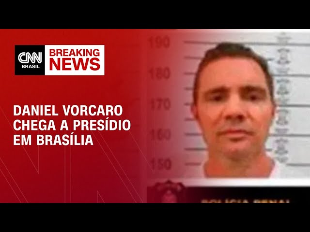 Caso Master: Daniel Vorcaro chega a presídio em Brasília | CNN 360º