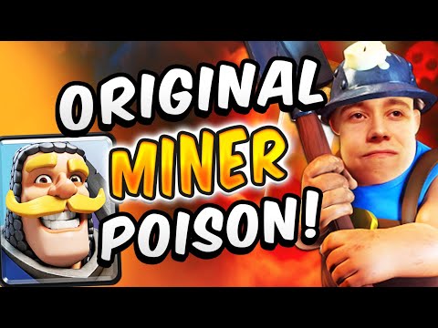 DESTROYING LEVEL 13's! Original Miner Poison Deck — Clash Royale