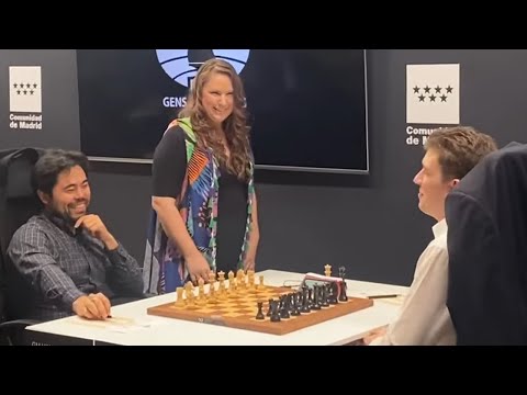 Hikaru Nakamura Laughs and Says “You Can Play WHATEVER YOU WANT for the First Move” to Judit Polgar